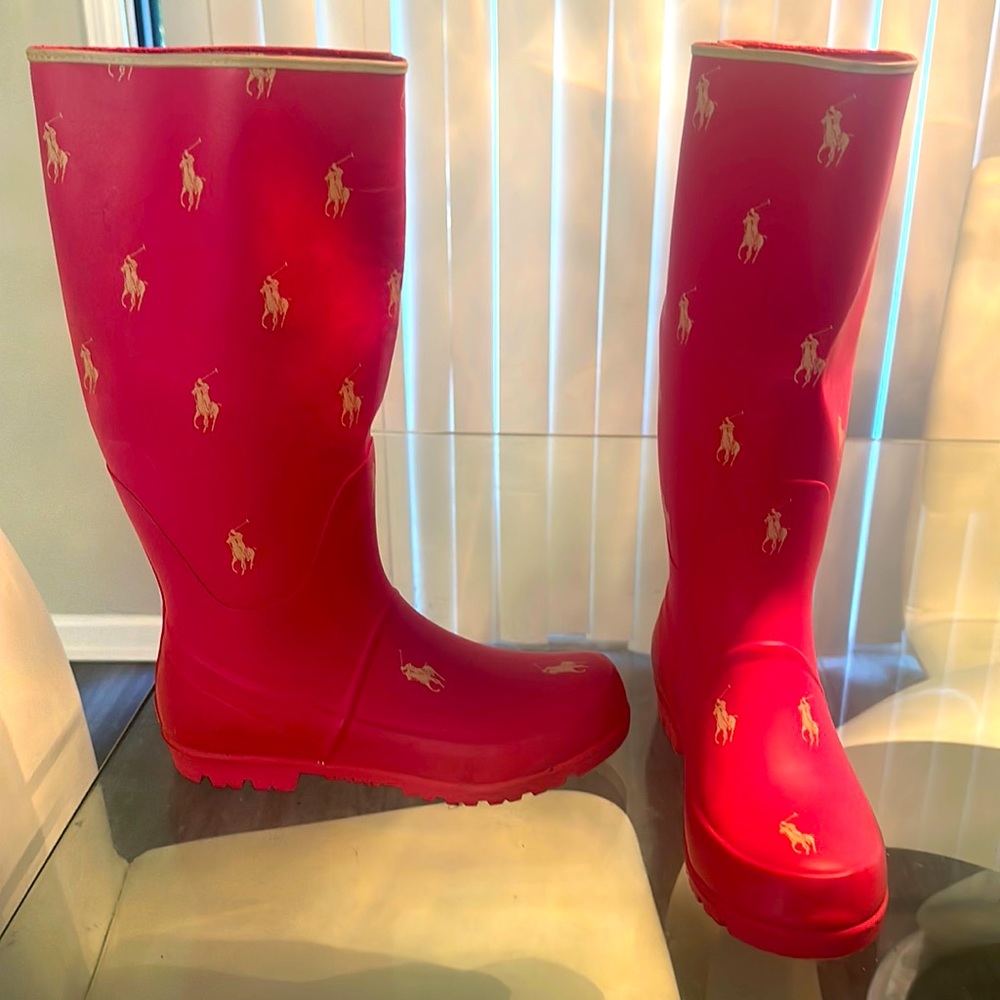 Ralph Lauren Polo Rain Boots